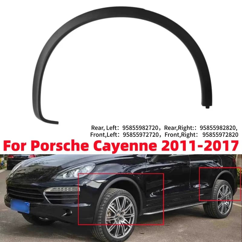 Extensions de garde-boue latérales pour voiture, protection de l'arche de roue, garniture de garde-b