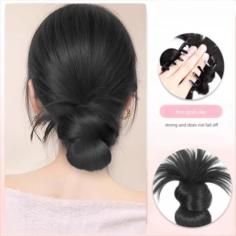 LUPU – pinces à cheveux synthétiques naturelles, chignon en désordre pour femmes, usage quotidien en