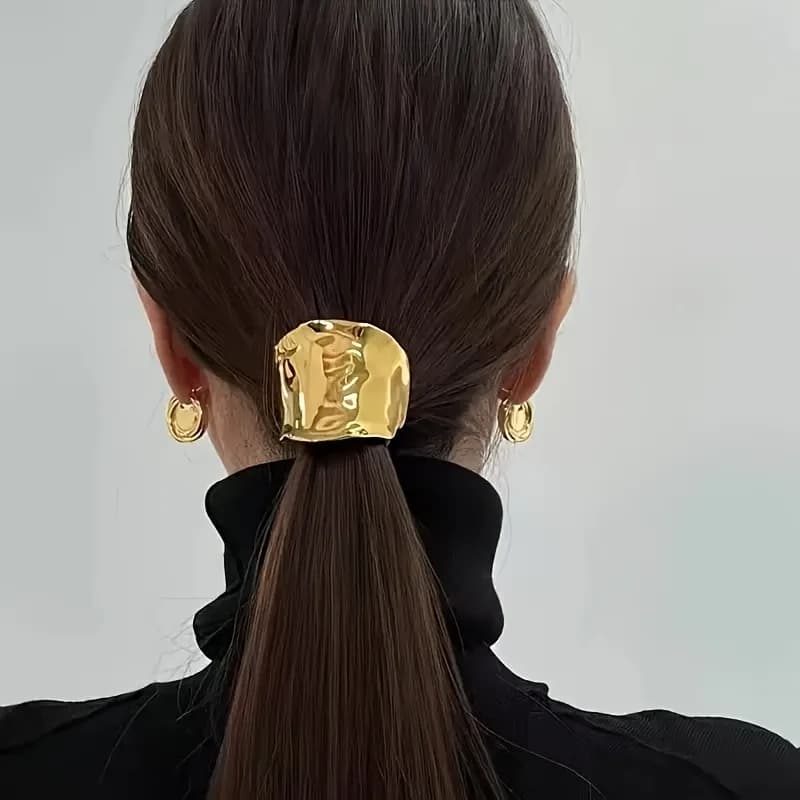 Boucle de cheveux artisanale Concave et convexe de haute qualité, Design bohémien, pince rétro, four