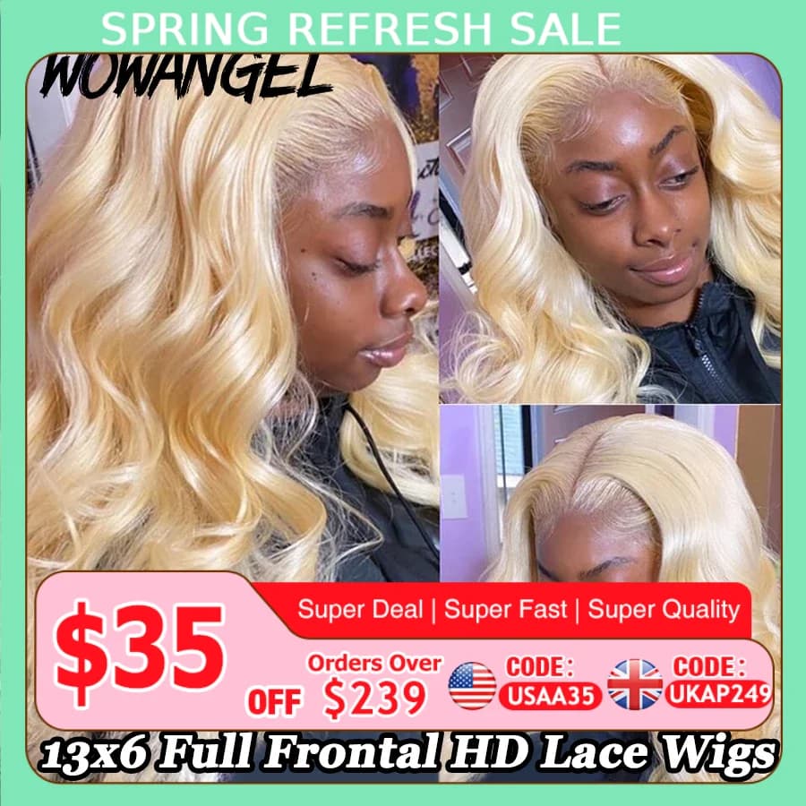 Perruque Lace Frontal Wig sans colle naturelle, 32 pouces, 250%, 13x6, HD, peau fondue, cuir chevelu