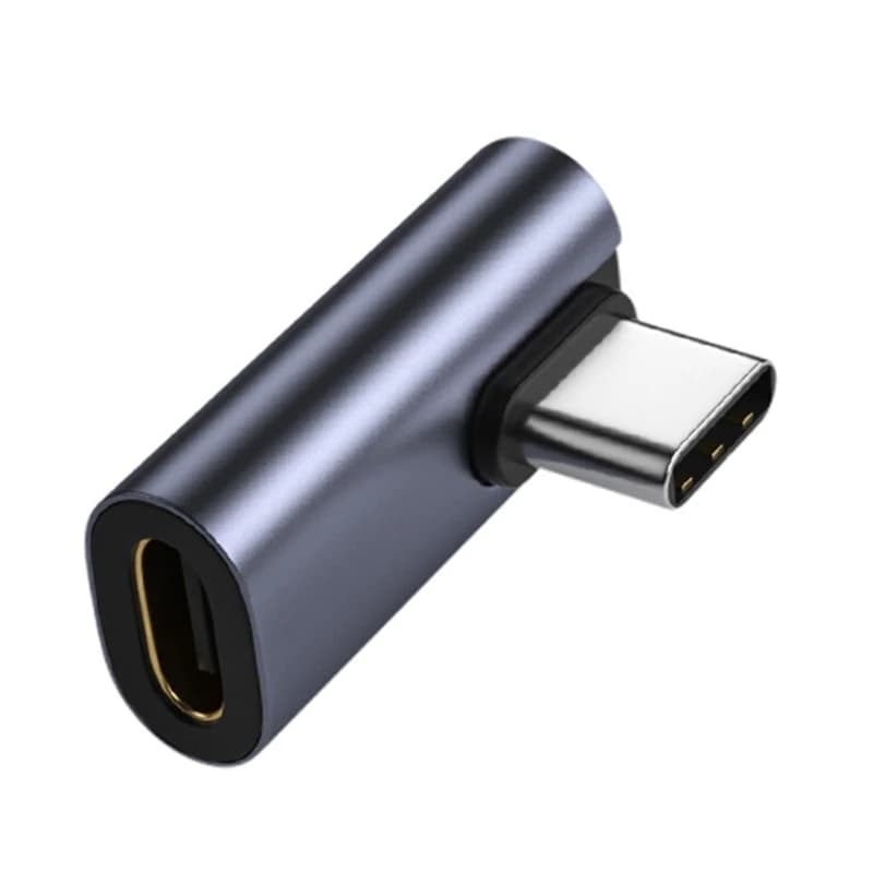Prolongateur USB Type C 3.1 mâle vers femelle en alliage d'aluminium, convertisseur de données à ang