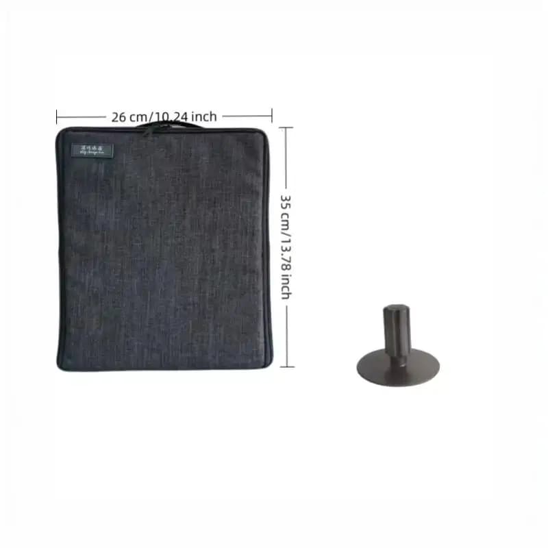 Boîte de rangement pour perruques, toupets et frontaux, sac de transport pliable haute capacité avec