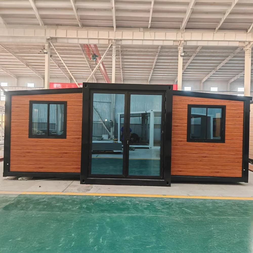 Maison préfabriquée personnalisée prête à l'emploi à 3 chambres, maisons modulaires préfabriquées, m