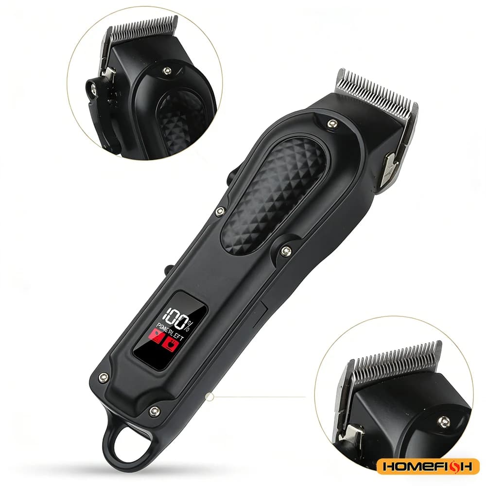 Tondeuse à cheveux et à barbe professionnelle rechargeable par USB, sans fil, cadeau idéal pour les 