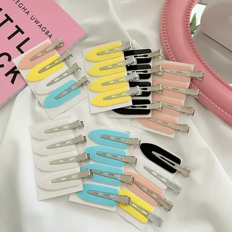 Pinces à cheveux sans couture pour femmes et filles, barrettes, épingles à cheveux, accessoires pour