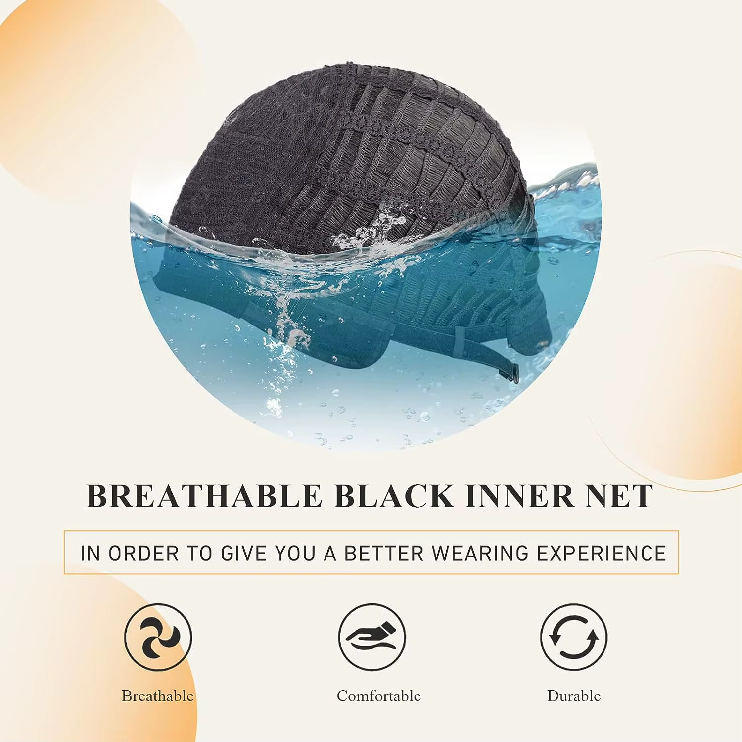 Perruque coupe lutin pour femmes noires - Perruque synthétique courte en couches avec couleur noire 