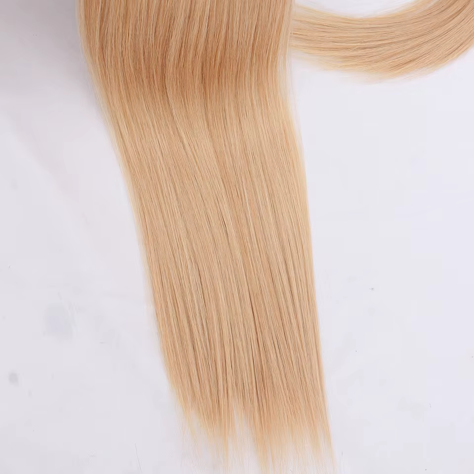 Tissage en lot synthétique lisse Bio-Protein, Extensions capillaires synthétiques lisses en Fiber ré