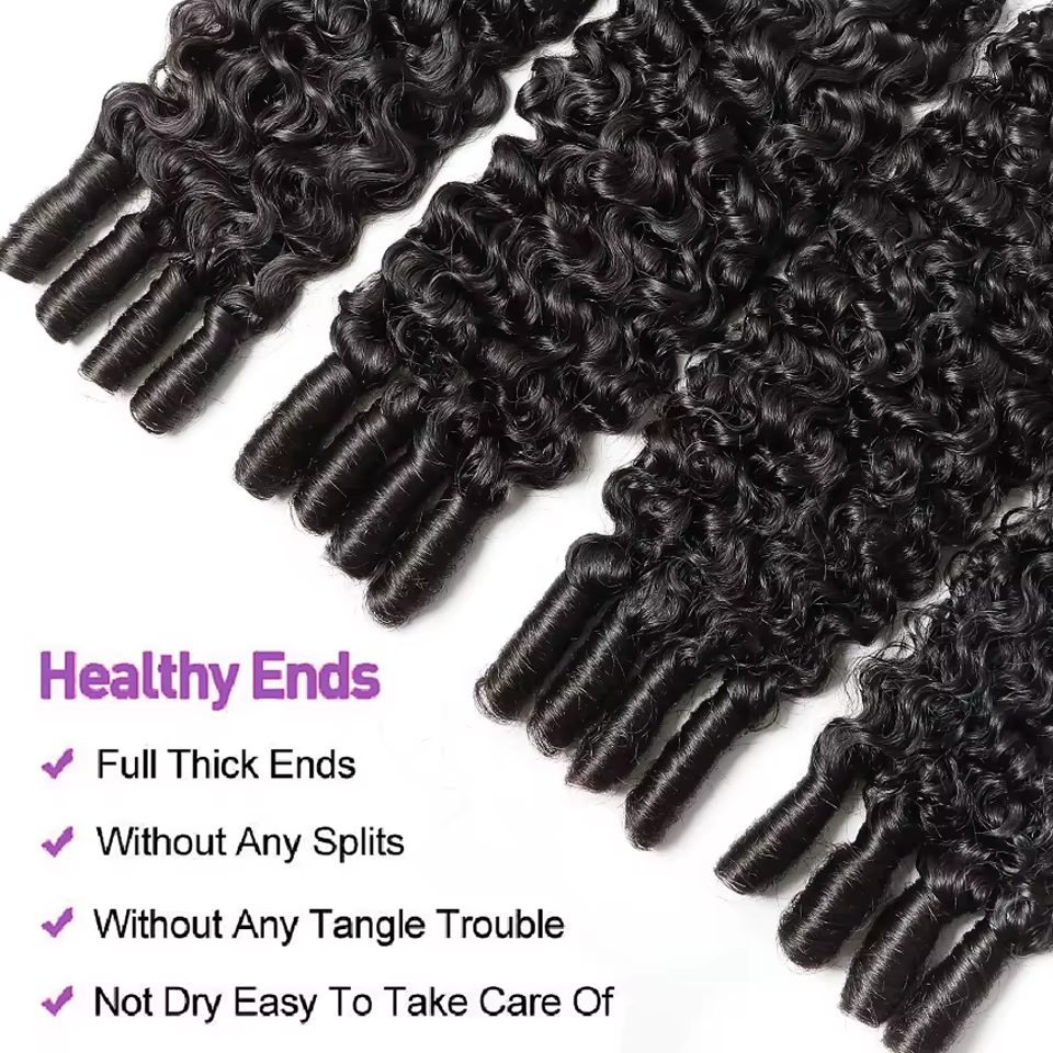 Extensions de cheveux humains bouclés birmans 15A, qualité supérieure, 28 pouces, tissage de cheveux