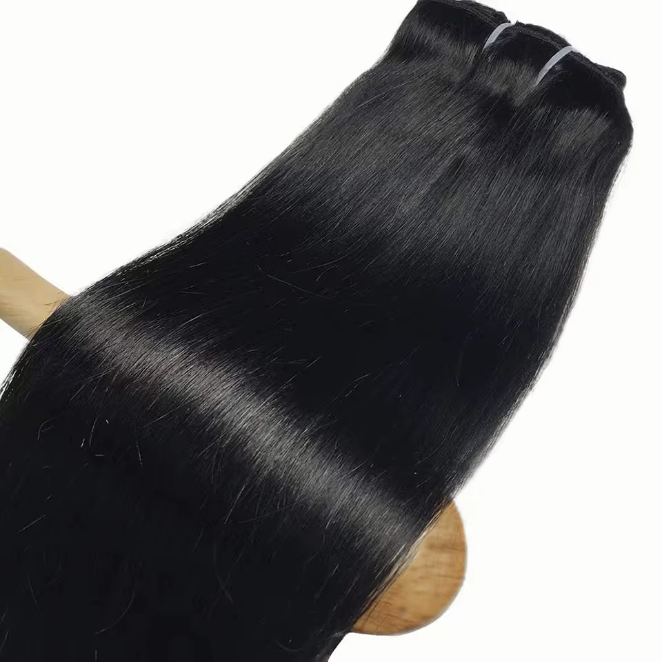 Clip droit dans l'extension de cheveux cheveux humains 120 g/ensemble pince droite dans l'extension