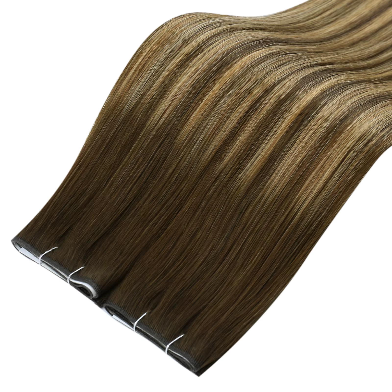 [NOUVEAU] Ugeat Remy bande dans les Extensions génie réel trame de cheveux humains bande Pu dans les