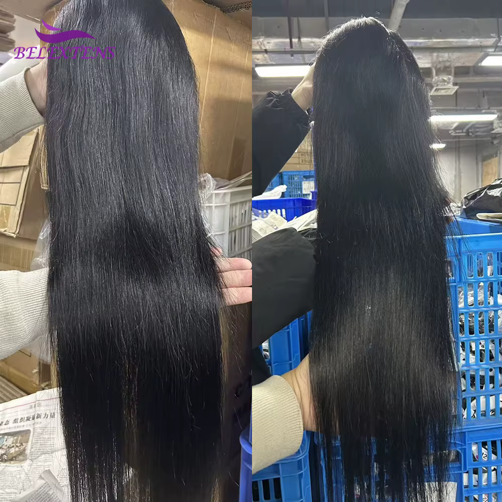 13x6 HD Dentelle Frontale Perruque Brésilienne 200 Densité 13x6 Perruques Cheveux Humains Naturel 10