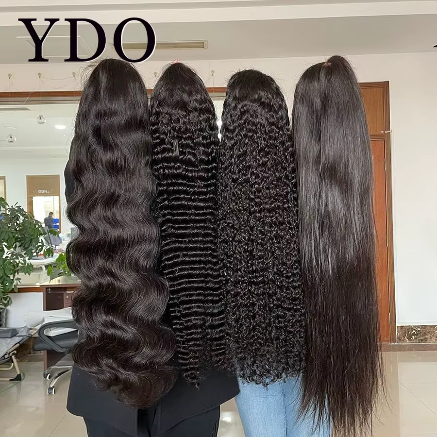 Perruques Full Lace Front HD Invisibles sur Mesure, 100% Cheveux Humains Pré-Pluckés