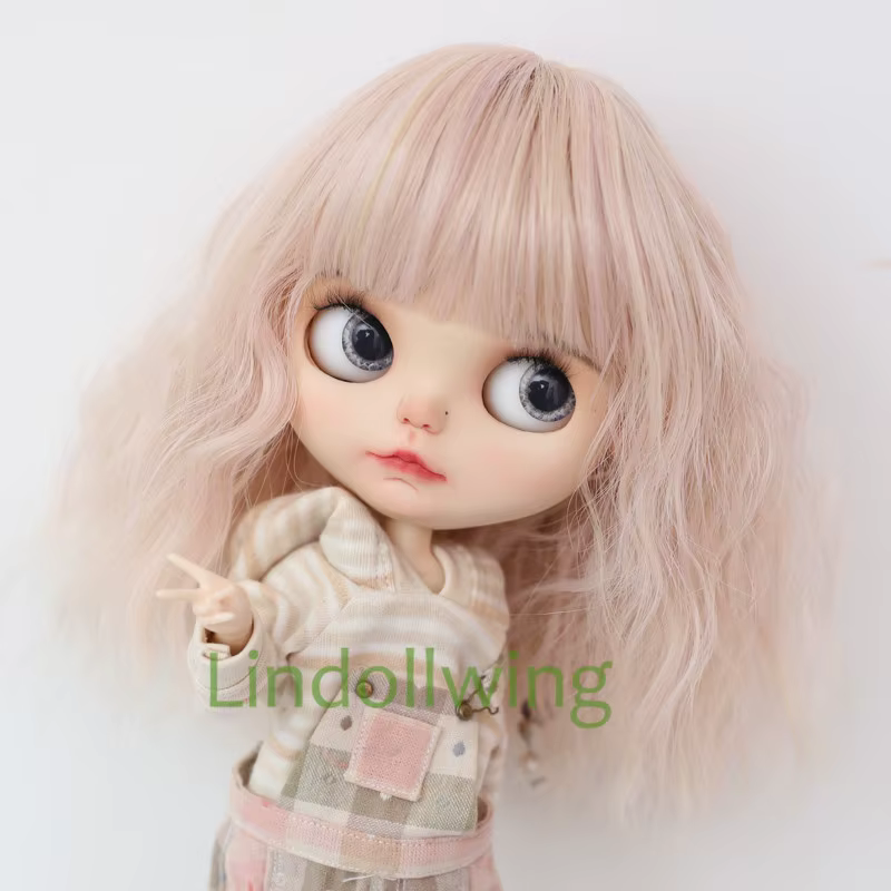 Perruque Blyth bouclée instantanée, une collection de cheveux, 9-10 pouces