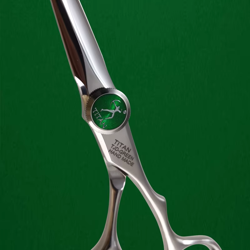 Ciseaux de coiffure professionnels titan, coupe amincissante, outil de barbier pour salon de coiffur