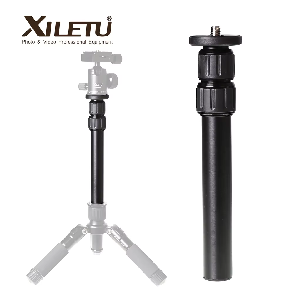 Extension en alliage d'aluminium XILETU XM-263A 465mm le plus récent de l'axe central pour XILETU FM