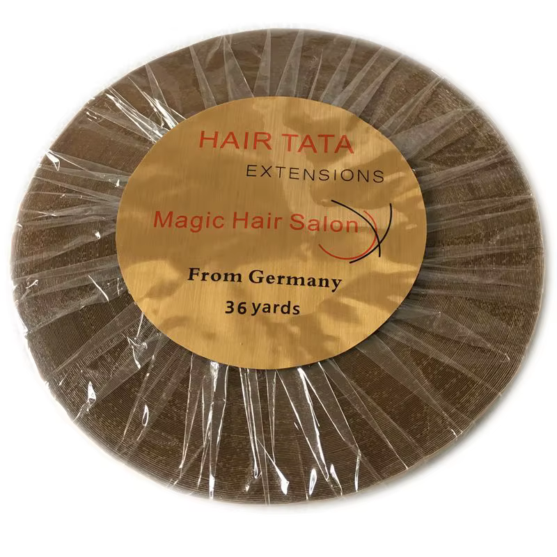 1 rouleau de 36 yards de largeur 1 cm, ruban adhésif double face pour extensions de cheveux, ruban d