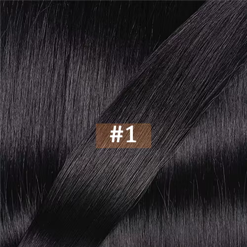 Extensions de cheveux humains ITIP lisses, capsules de kératine I-Tip pour cheveux, extensions de ch