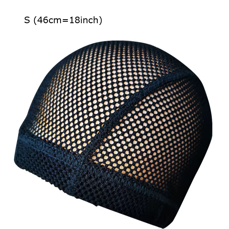 Bonnet de Perruque en Maille à Grand Trou, Filets à Cheveux, Casquette Noire pour Perruques de Direc