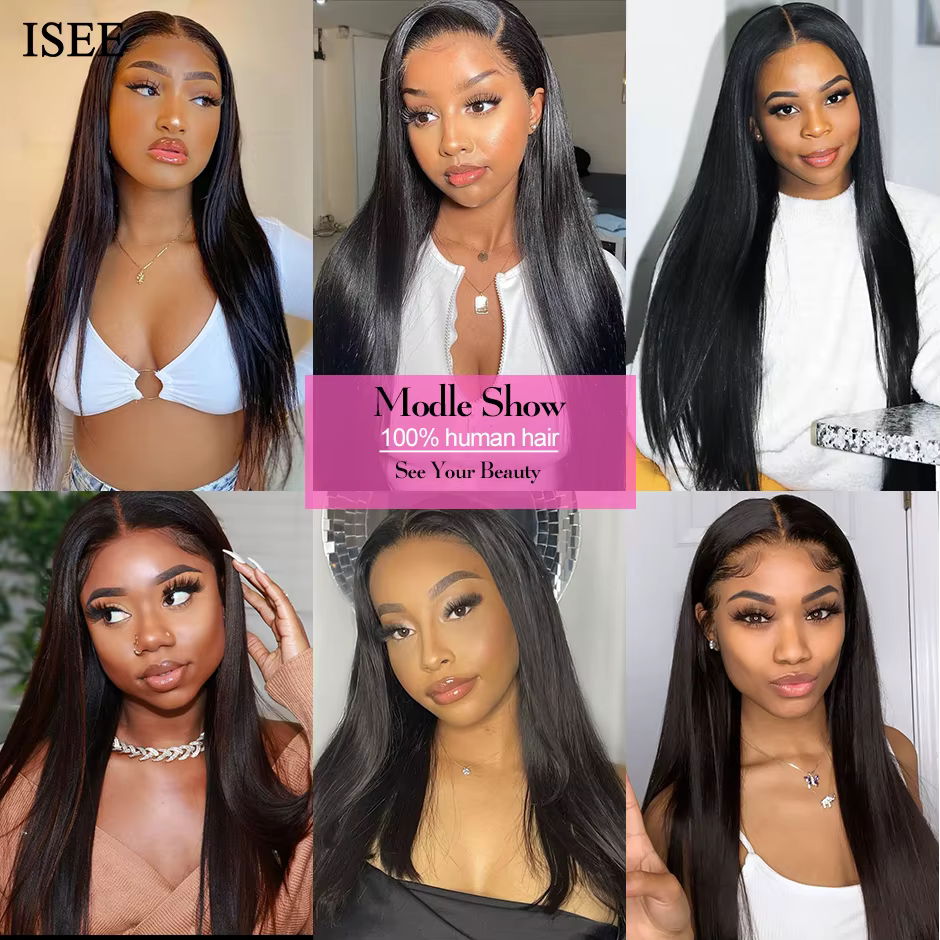 250% densité droite dentelle avant perruques de cheveux humains pour les femmes malaisienne droite d