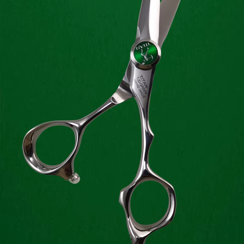Ciseaux de coiffure professionnels titan, coupe amincissante, outil de barbier pour salon de coiffur