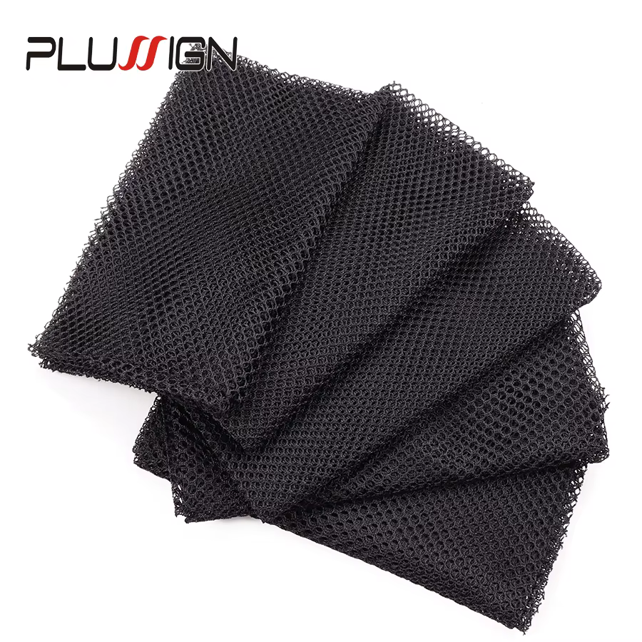 Plussign – filet en dentelle suisse, nouveau Style coupé et créer pour la fabrication de perruque en