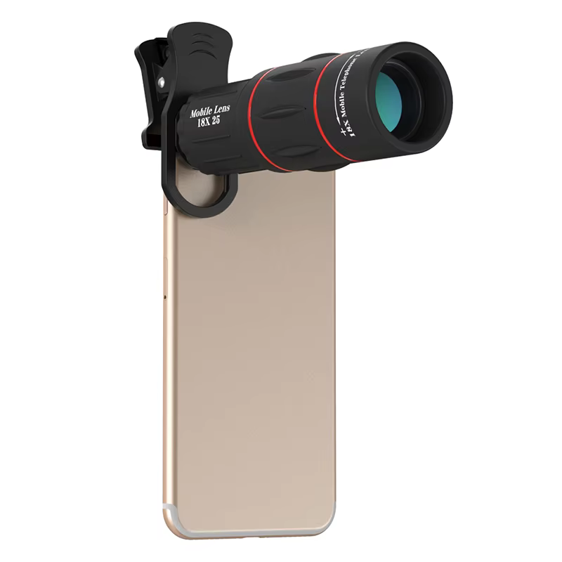 APEXEL universel 18x25 monoculaire Zoom HD optique lentille de téléphone portable observation enquêt