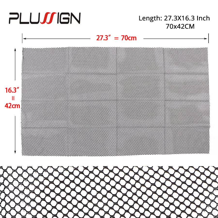 Plussign – filet de tissage en dentelle suisse, pour sous-sol, fermeture frontale, pour la fabricati