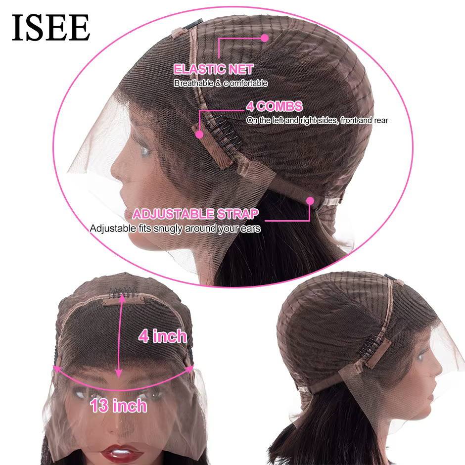 250% densité droite dentelle avant perruques de cheveux humains pour les femmes malaisienne droite d