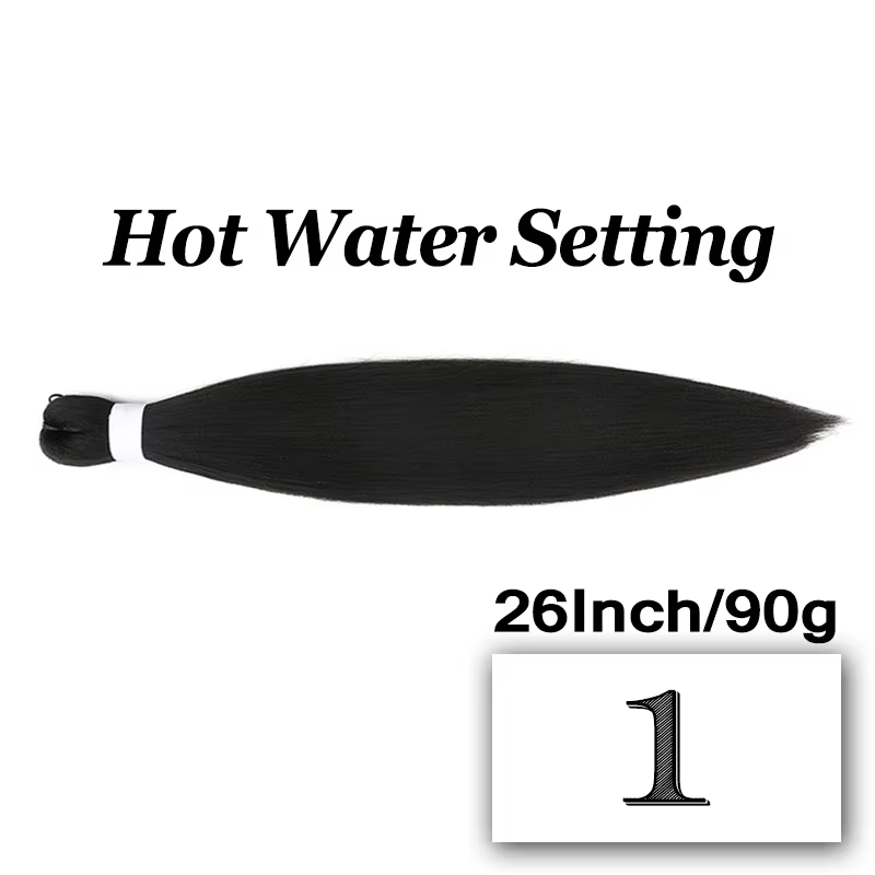 Tressage cheveux pré-étirés 26 pouces Extensions de cheveux pour Afro Crochet tresses cheveux synthé