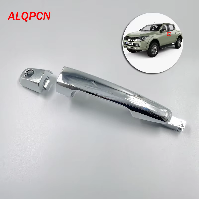Poignée extérieure de porte chromée, adaptée pour Mitsubishi L200 Triton 2005-2014