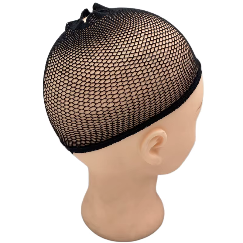 20 paquets nouvelle mode tissage casquette extensible élastique filet à cheveux haut ouvert Snood pe