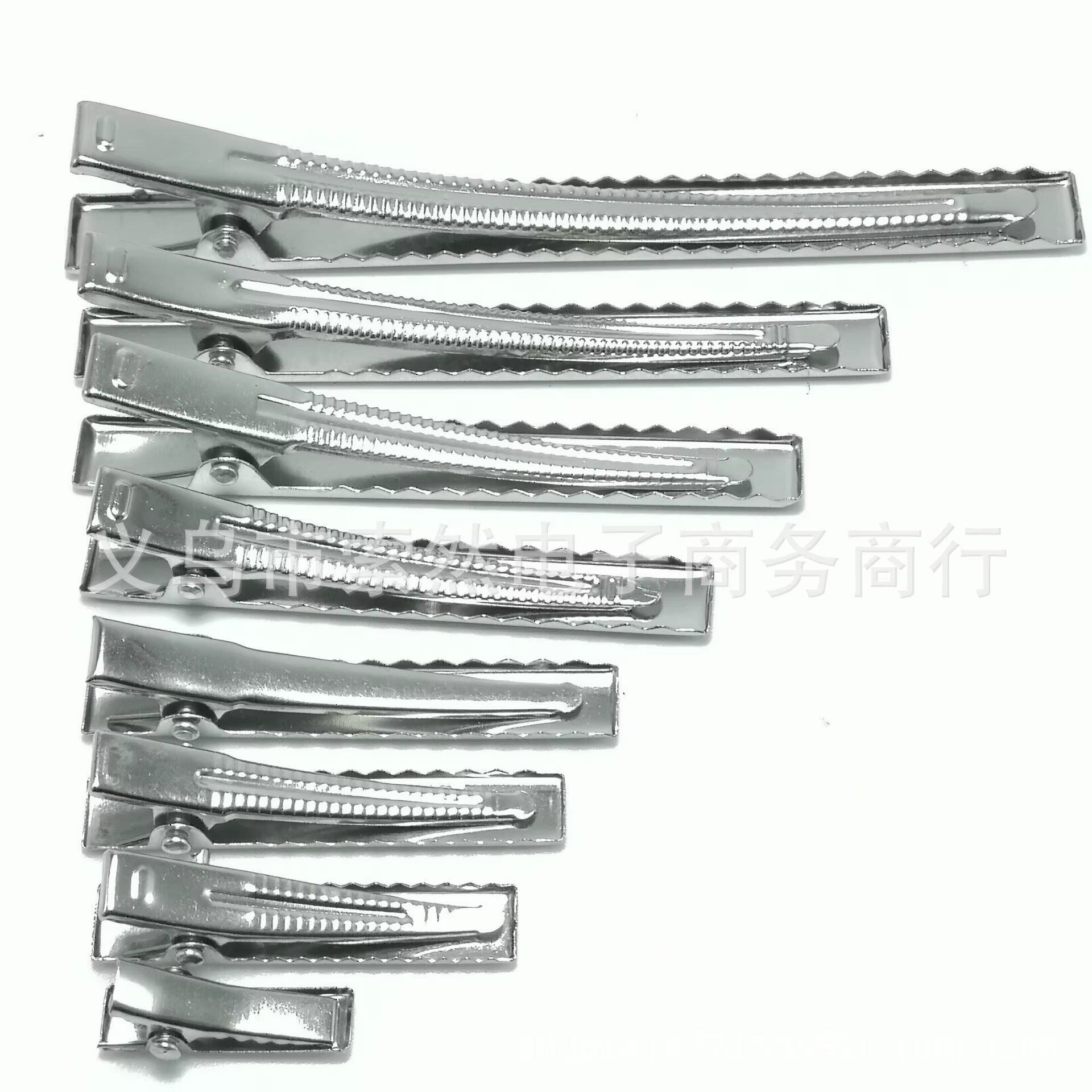 Pinces à cheveux en métal plat, épingles à cheveux alligator à une broche, bijoux de bricolage, acce