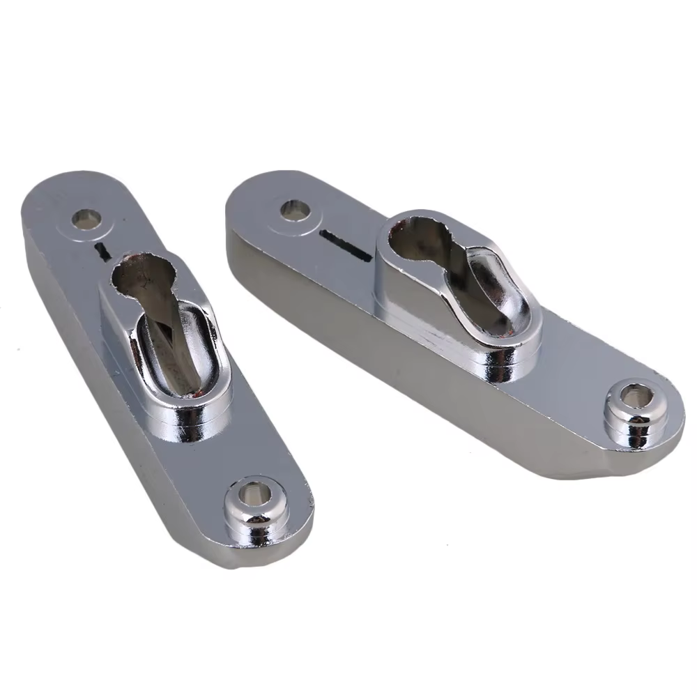 Pont de basse à 5 cordes chromées, 5 pièces, pour guitare basse, pièces musicales