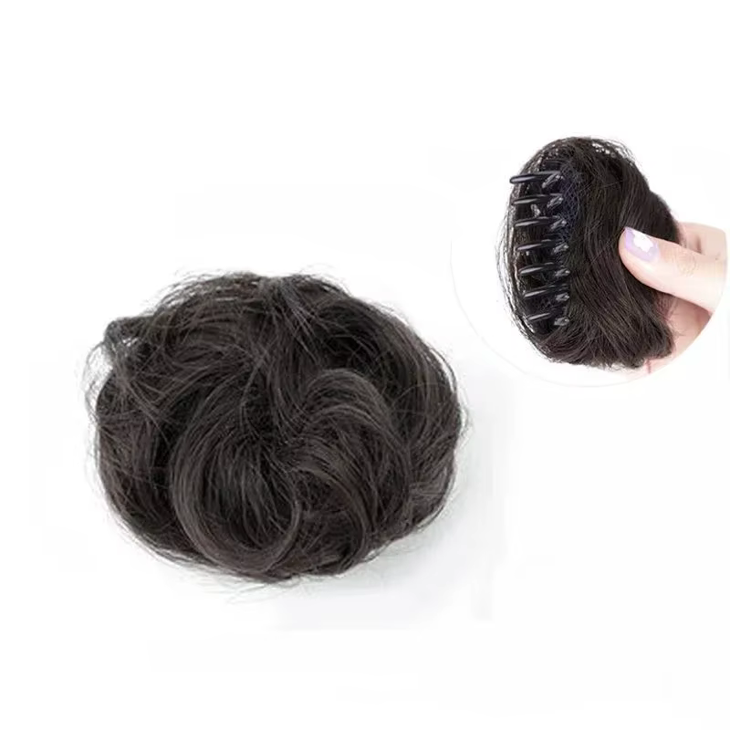 Chignon de cheveux courts bouclés pour femmes et filles, pince de tressage de cheveux, rouleau de be