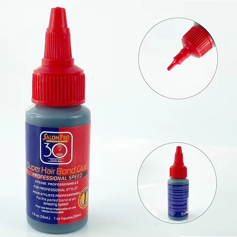 Colle imperméable pour perruque de cheveux, dissolvant pour perruque avant en dentelle, toupet, ferm