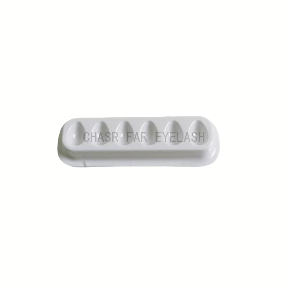 50 PIÈCES = 1 BOÎTE Plateau auto-adhésif pour extensions de cils, pour la création de bouquets de ci