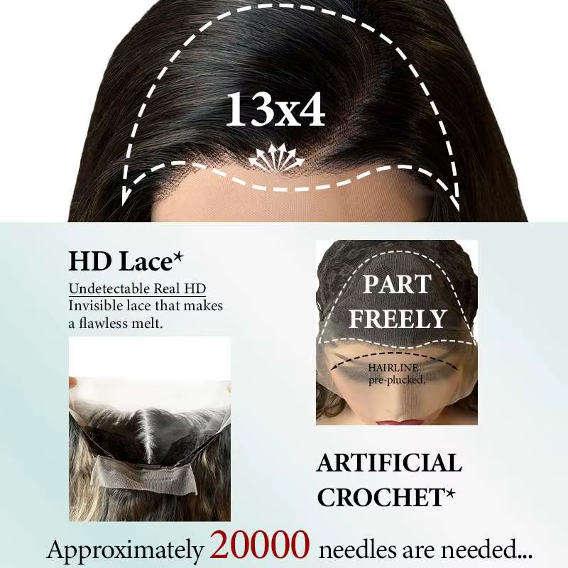 Perruque courte bob noire de 12 pouces pour femmes, avec dentelle frontale blanche, dentelle transpa