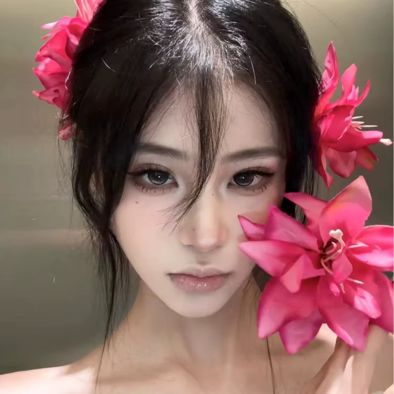 Épingle à cheveux rétro fleur de lys, couvre-chef de saint-valentin pour fille, Clip latéral esthéti
