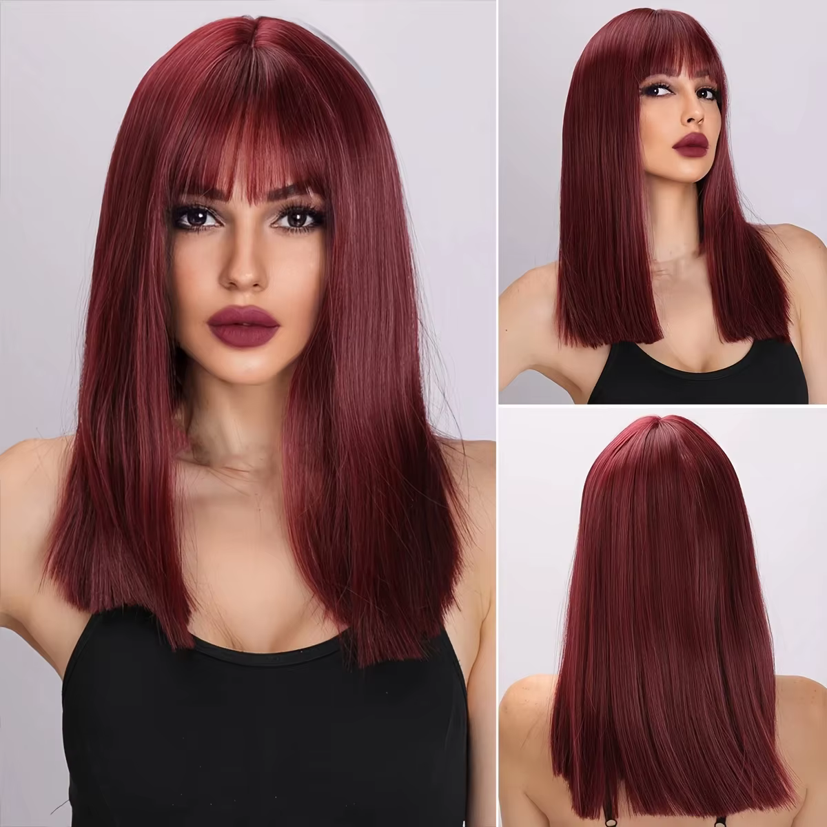 Grande perruque synthétique ondulée marron clair pour cosplay d'Halloween, cheveux festifs quotidien