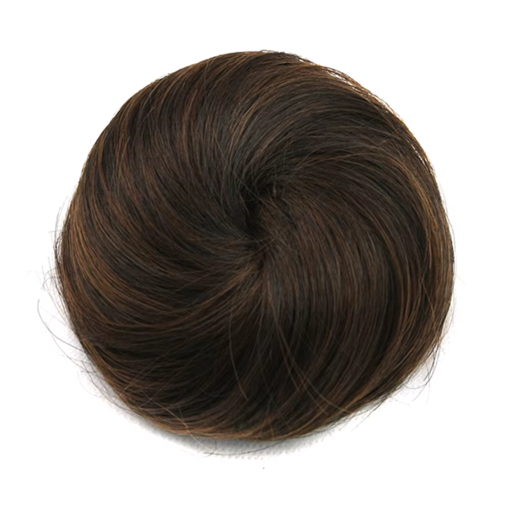 Soowee Chignon synthétique réglable Chignon cheveux chouchous Extension bouclés Updo postiche pour l