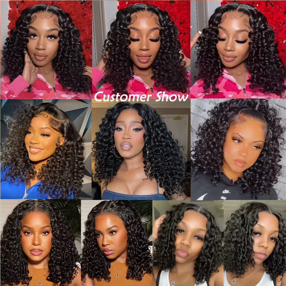 Extensions de cheveux humains bouclés crépus 15A Pixie Curls, lots de 3/4, cheveux vierges bruts bou