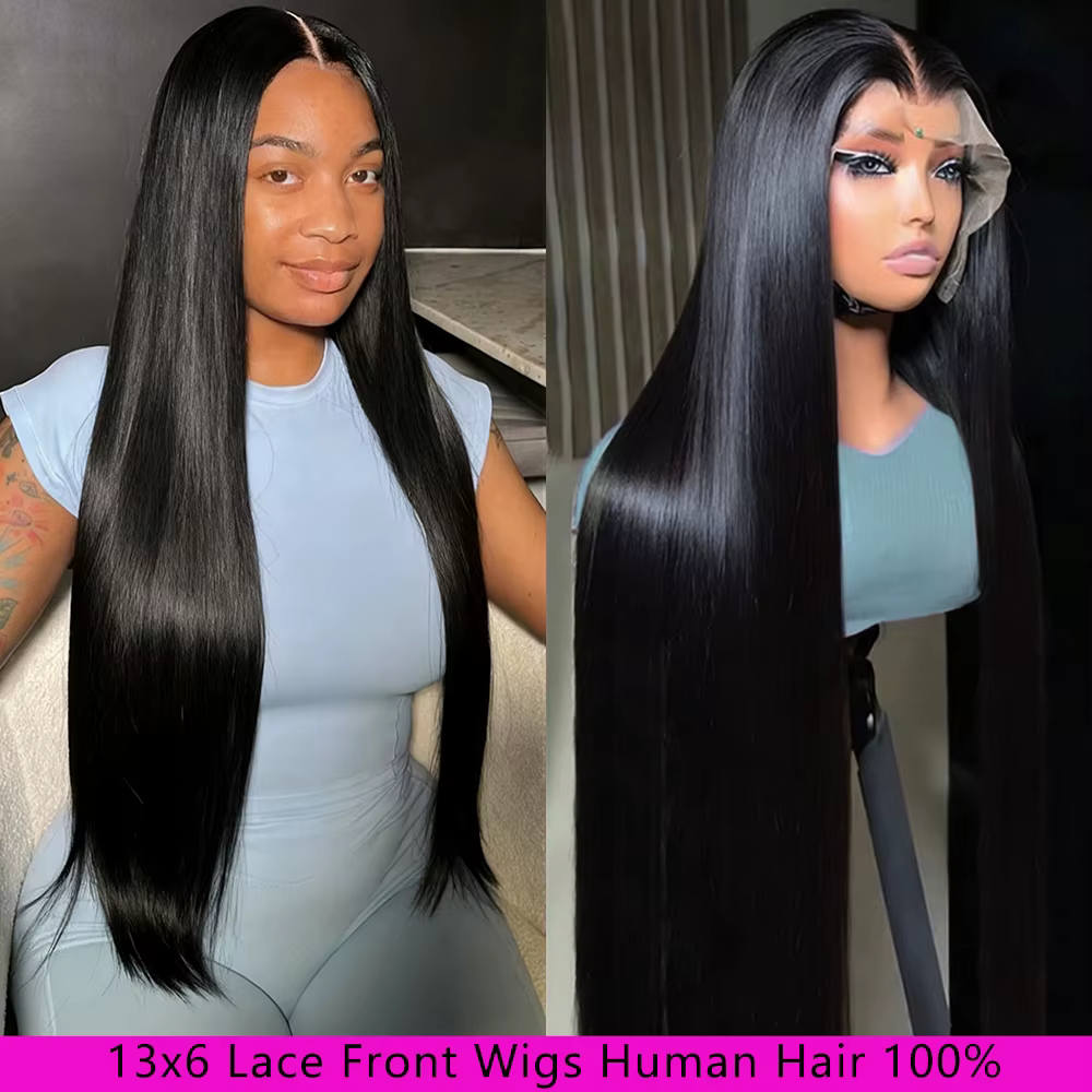 13x6 Straight Perruques Cheveux Humains 30 Inch Wigs Human Hair Perruque Brésilienne Human Hair Wigs