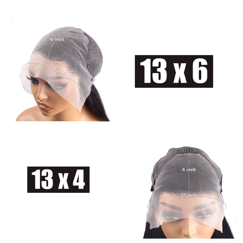 VarRug-Perruque Brésilienne Naturelle Bouclée, Cheveux Humains Noirs, Deep Wave, HD, Densité 220%, 1
