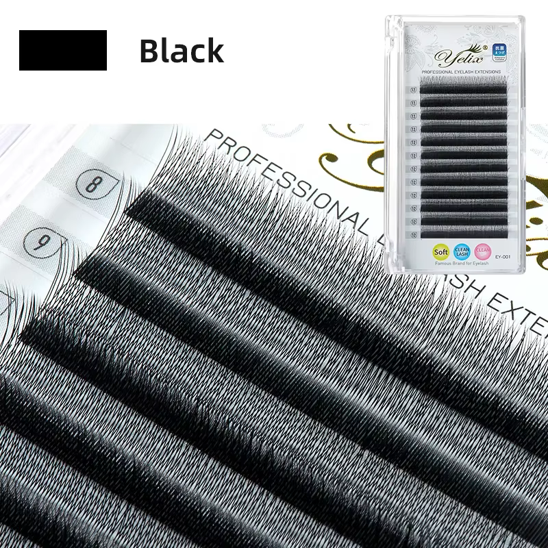 Yelix-Extension de cils en forme de Y OJ, cils tissés à la main, cils naturels de qualité supérieure