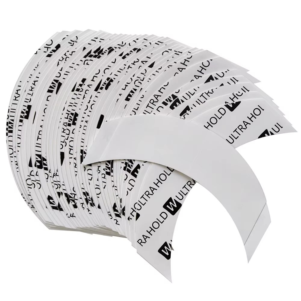 Ruban adhésif double face blanc ultra-résistant pour perruques, toupets et extensions capillaires (3
