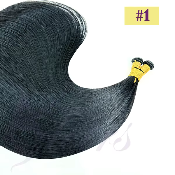 ADEIRS cheveux humains génie trame Extensions Remy cheveux Double trame réel cheveux humains naturel