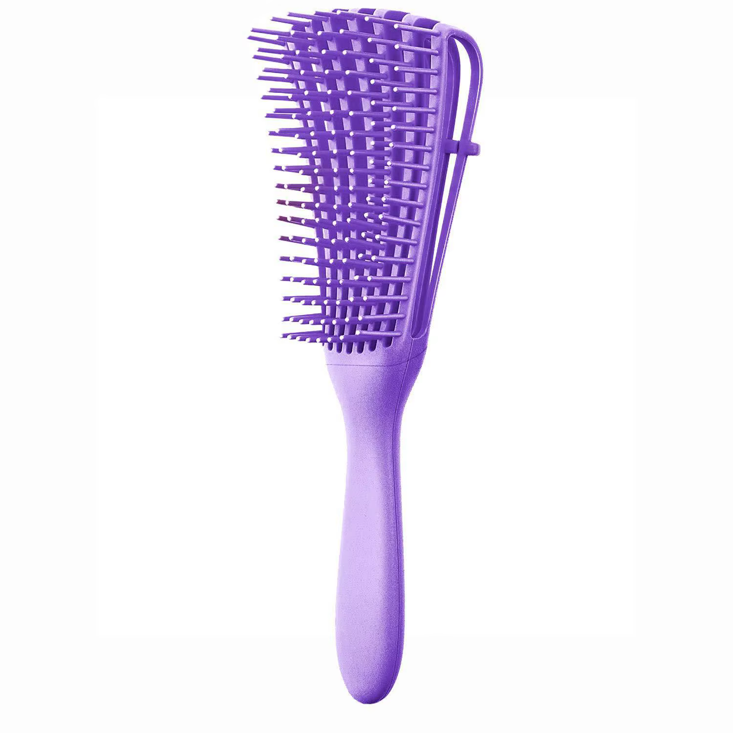 Brosse à cheveux bouclée pour hommes et femmes, peigne de massage du cuir chevelu, poignées de salon