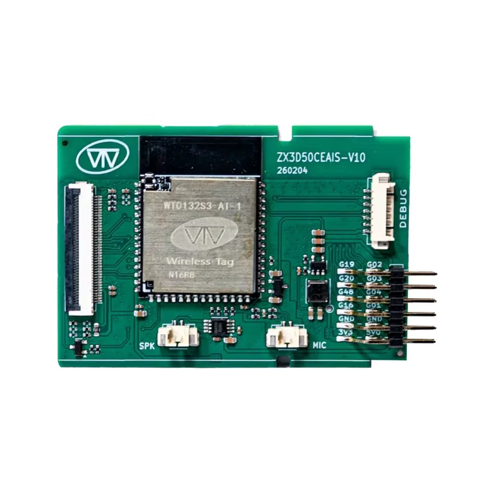 Carte de développement vocal IA ESP32 S3 Cloud ZX3D50CEAIS PCBA pour la développement cloud