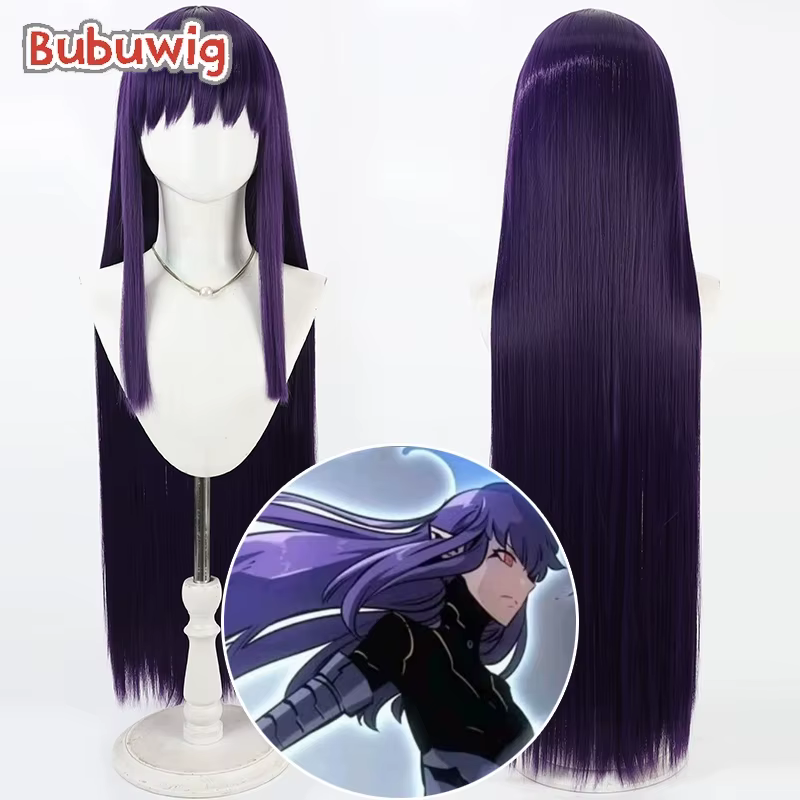 Bubuwig cheveux synthétiques Esil Radiru Cosplay perruques Solo nivellement Esil Radiru Roleplay 100
