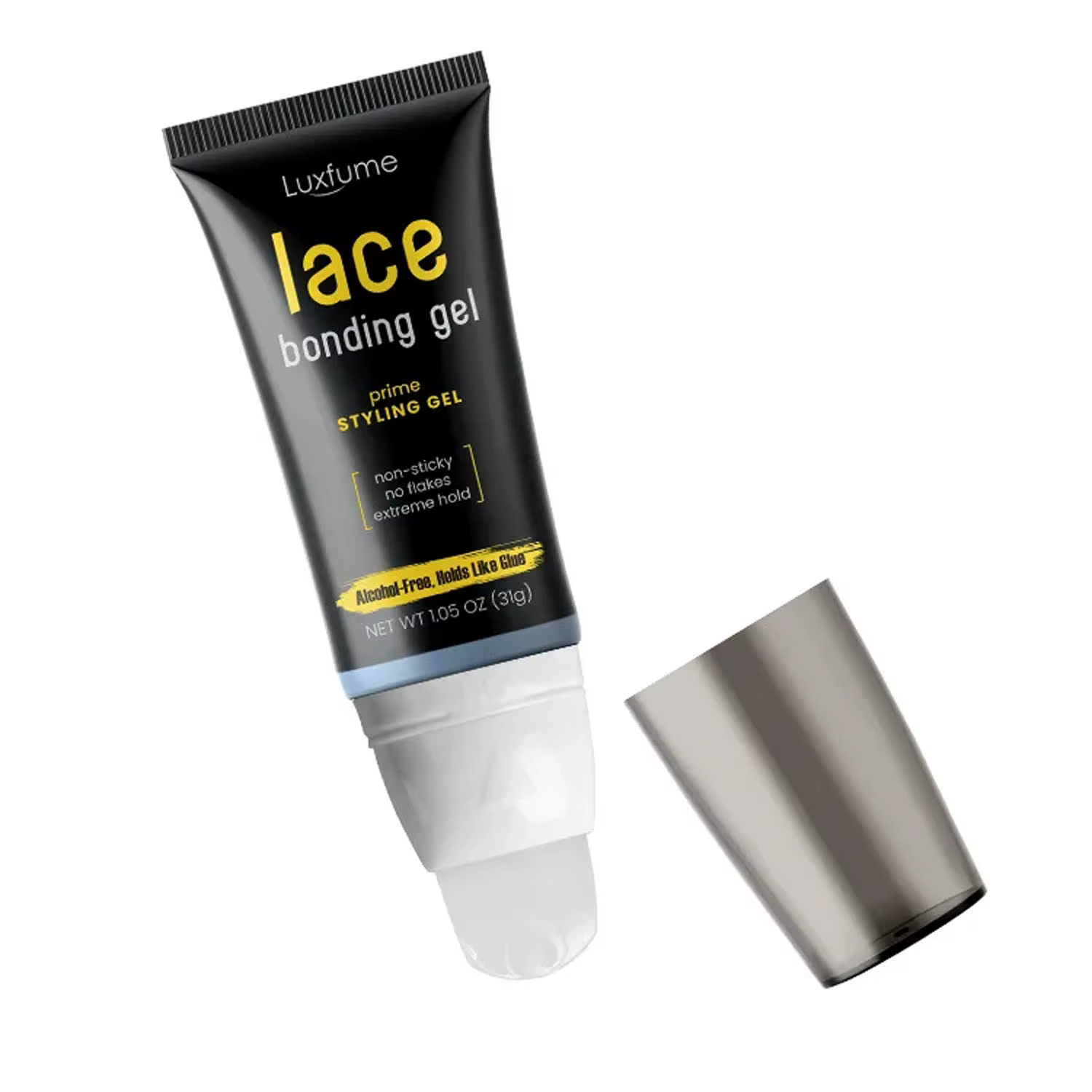 Colle pour perruque Lace Wig imperméable à forte tenue, 31G, Gel de liaison Invisible pour Installat